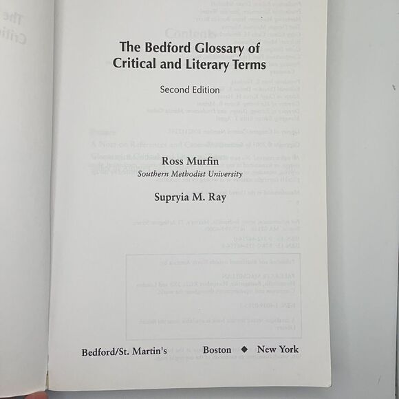 The Bedford Glossary of Critical and Literary Terms - Picture 9 of 15